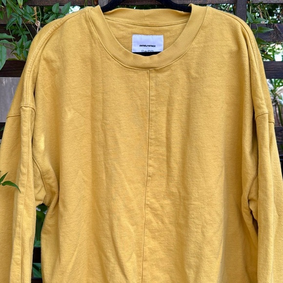 Daniel Patrick Extra Large Men's Sweater Mustard Yellow New XL Crew Designer - Picture 1 of 5